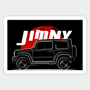 Jimny Off Road Minimalist Style Magnet